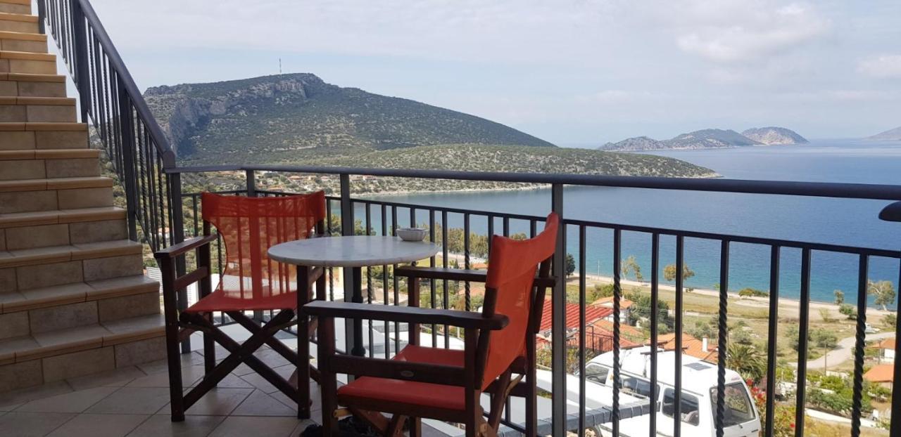 Villa Sea View Alikí Exterior foto
